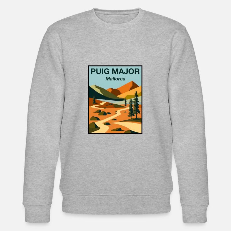 Puig Major - Sweat bio CHANGER Stanley/Stella Unisexe - gris chiné