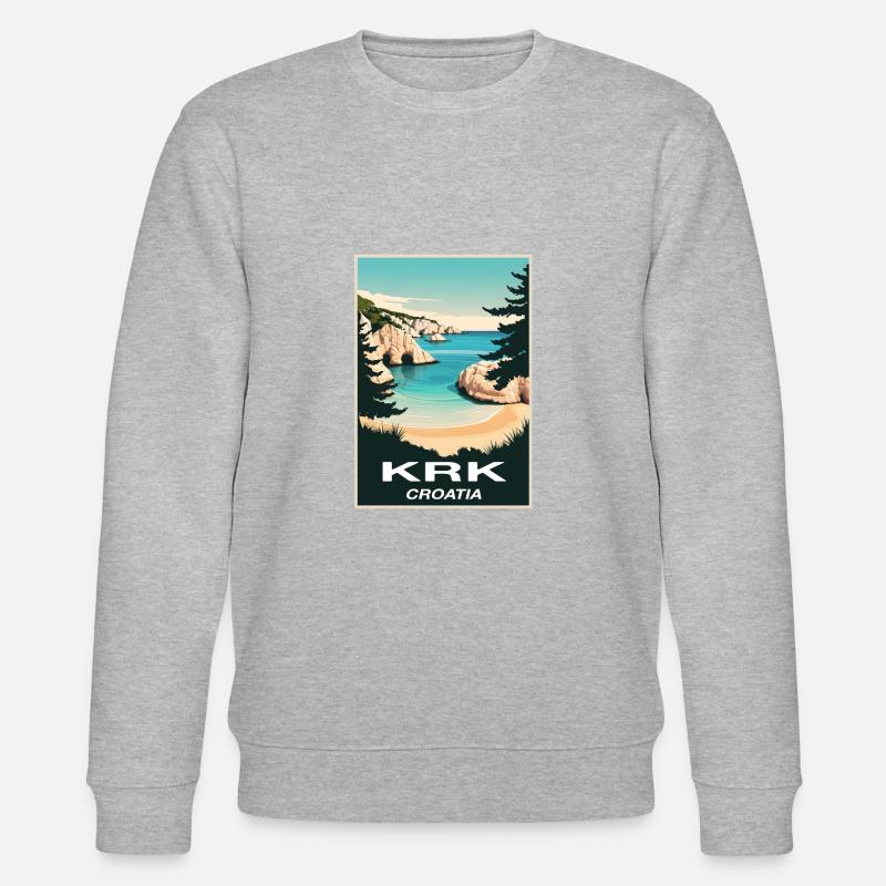Krk - Stanley/Stella Unisex Bio-Sweatshirt CHANGER  - Grau meliert
