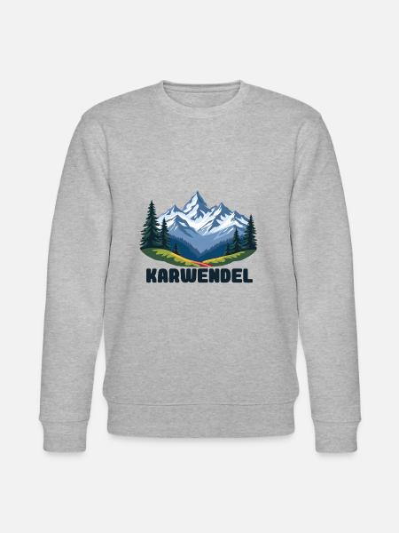 Karwendel - Stanley/Stella Unisex Bio-Sweatshirt CHANGER  - Grau meliert