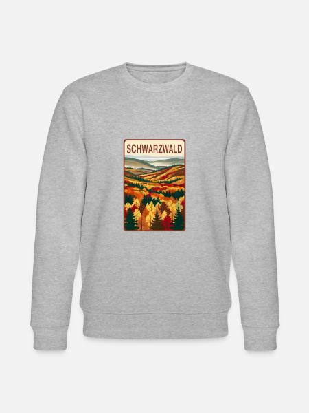Schwarzwald - Stanley/Stella Unisex Bio-Sweatshirt CHANGER  - Grau meliert