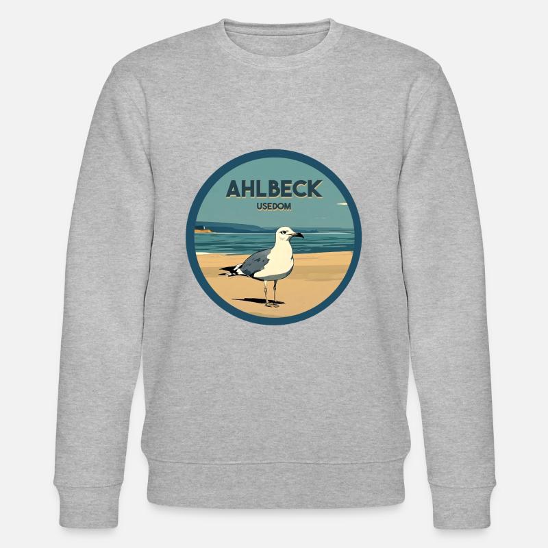 Ahlbeck - Sweat bio CHANGER Stanley/Stella Unisexe - gris chiné