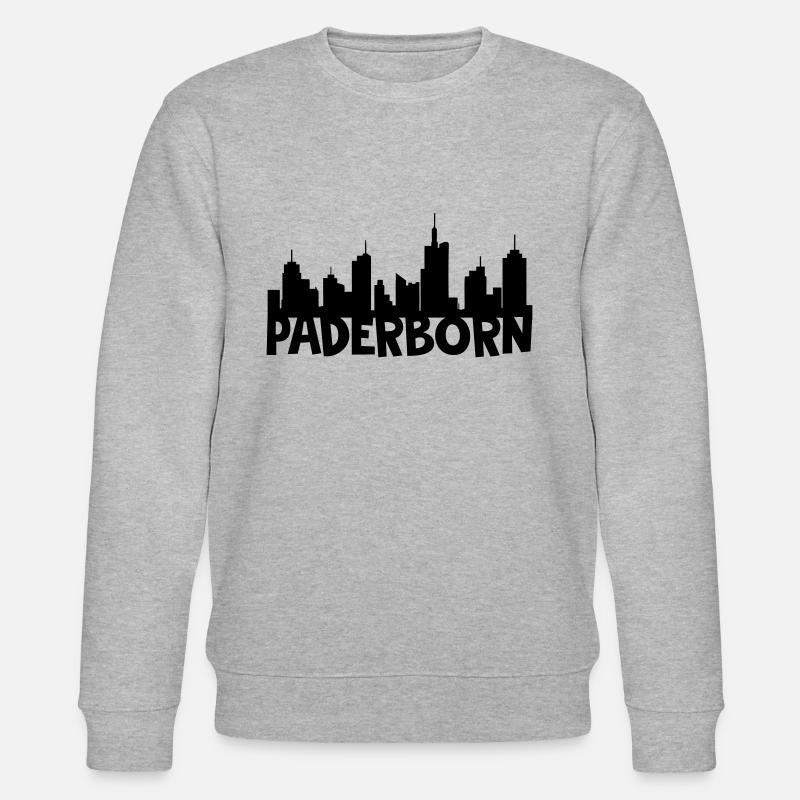 Paderborn Skyline - Stanley/Stella Unisex Bio-Sweatshirt CHANGER  - Grau meliert
