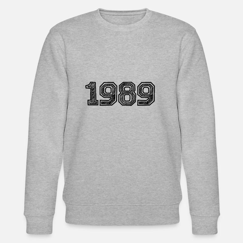 1989 - Stanley/Stella Unisex Bio-Sweatshirt CHANGER  - Grau meliert