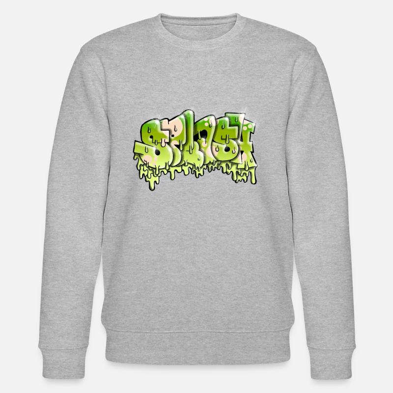 Graffiti Splash - Sweat bio CHANGER Stanley/Stella Unisexe - gris chiné