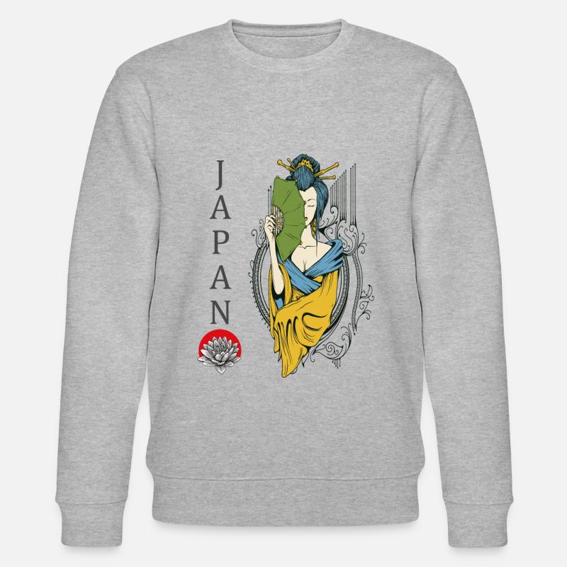 Japan - Stanley/Stella Unisex Bio-Sweatshirt CHANGER  - Grau meliert