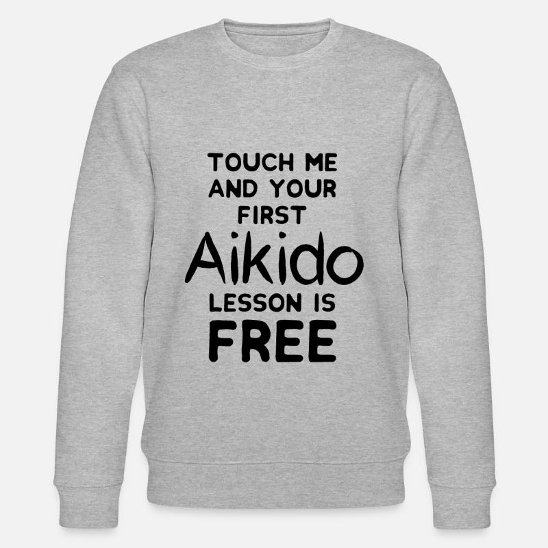 Aïkido - Sweat bio CHANGER Stanley/Stella Unisexe - gris chiné