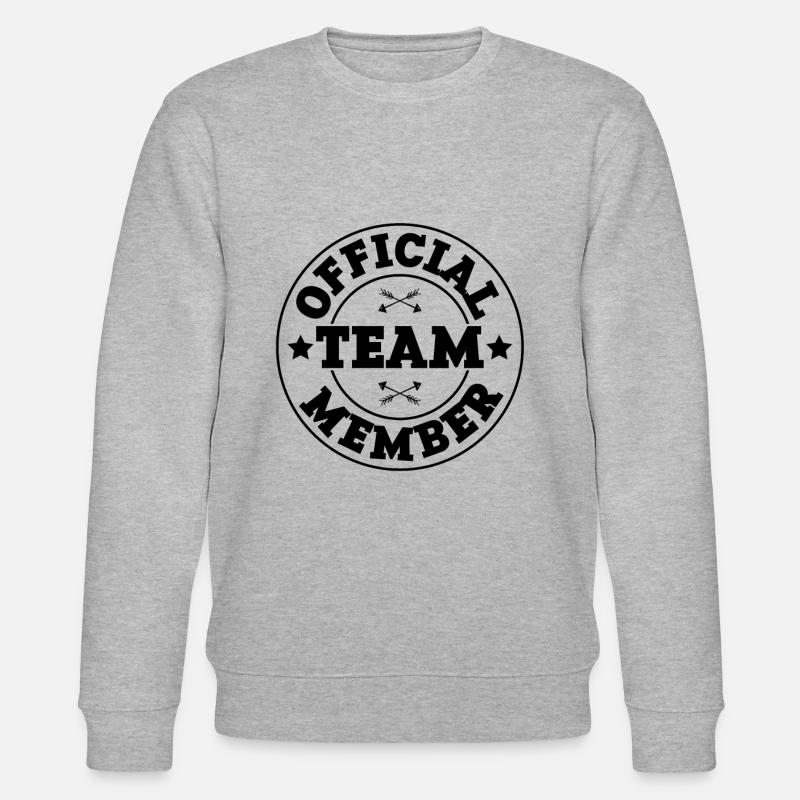 Team Member - Stanley/Stella Unisex Bio-Sweatshirt CHANGER  - Grau meliert