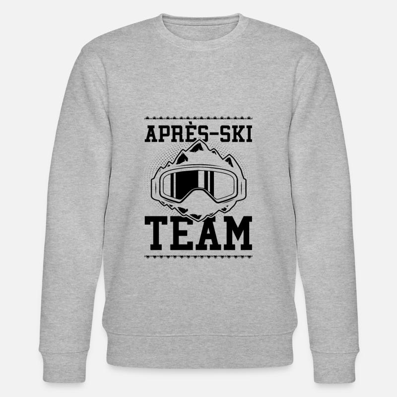Après Ski Team - Stanley/Stella Unisex Bio-Sweatshirt CHANGER  - Grau meliert