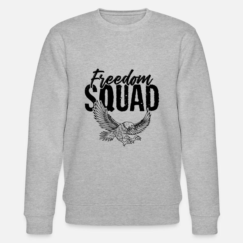 escouade de la liberté - Sweat bio CHANGER Stanley/Stella Unisexe - gris chiné