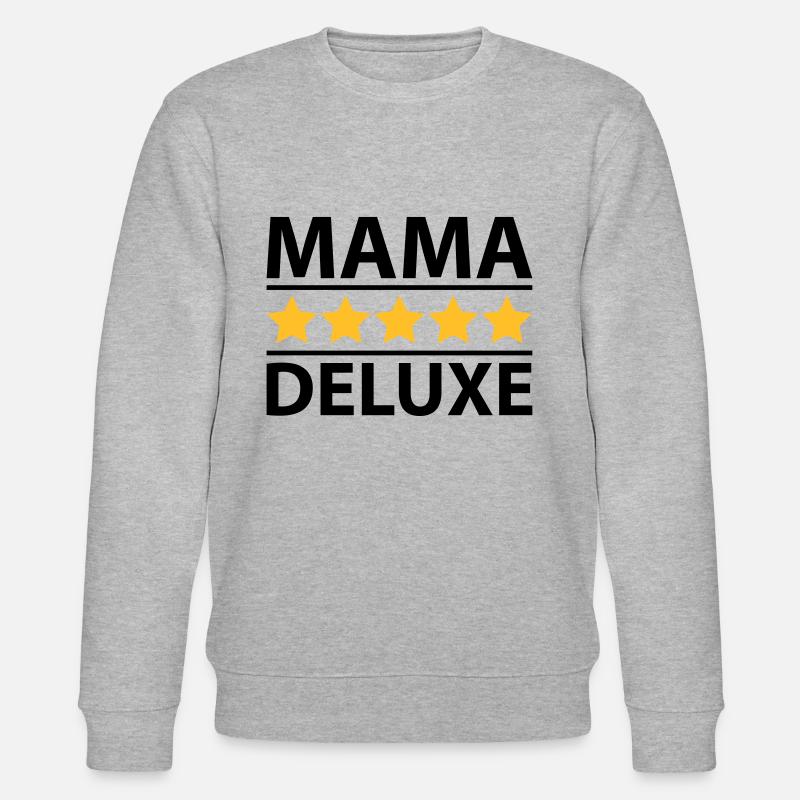 Mama Deluxe - Stanley/Stella Unisex Bio-Sweatshirt CHANGER  - Grau meliert