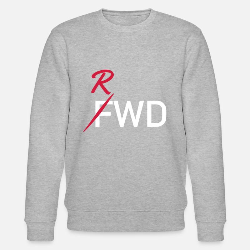 RWD Heckantrieb Drift Desgin - Stanley/Stella Unisex Bio-Sweatshirt CHANGER  - Grau meliert