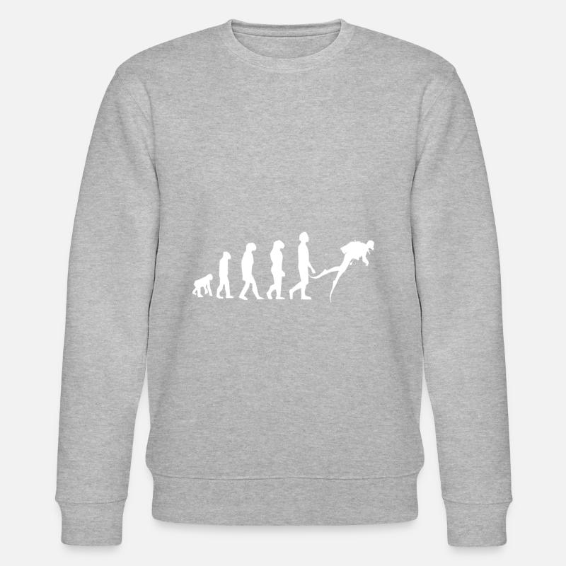 évolution plongée - Sweat bio CHANGER Stanley/Stella Unisexe - gris chiné