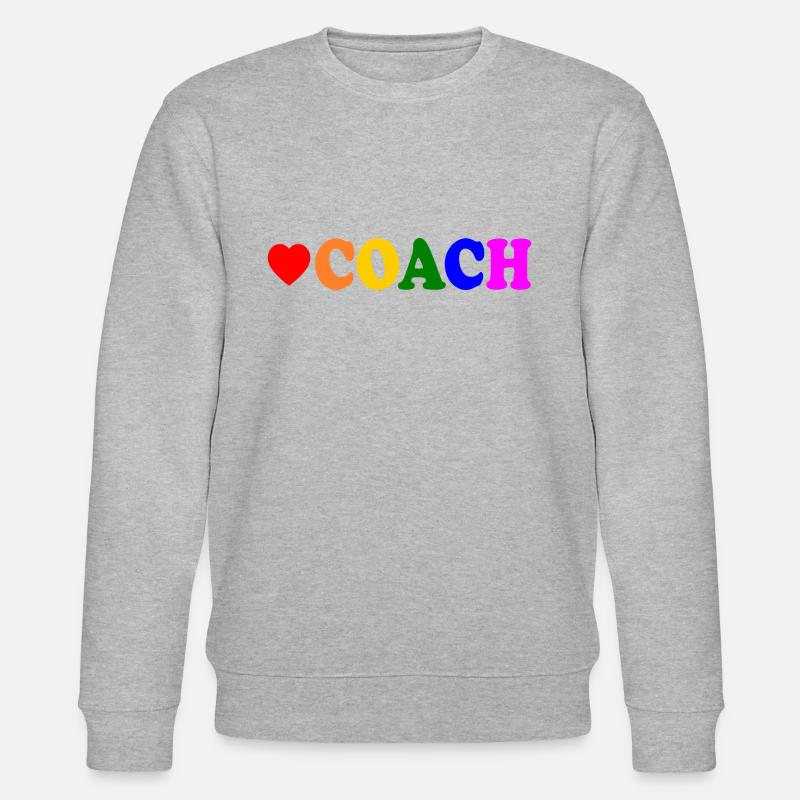 Coach - Stanley/Stella Unisex Bio-Sweatshirt CHANGER  - Grau meliert