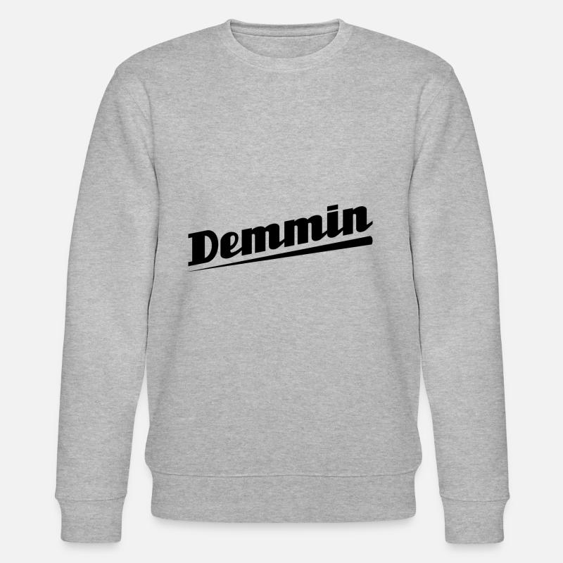 Demmin - Textdesign mit Stadtnamen - Stanley/Stella Unisex Bio-Sweatshirt CHANGER  - Grau meliert