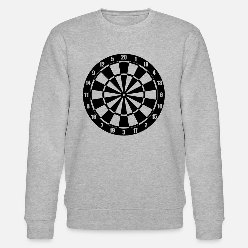 Dartscheibe - Stanley/Stella Unisex Bio-Sweatshirt CHANGER  - Grau meliert
