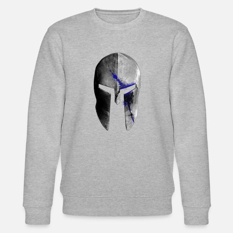 Police Sparta - Stanley/Stella Unisex Bio-Sweatshirt CHANGER  - Grau meliert