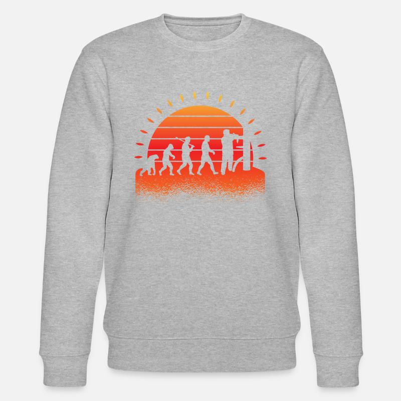 Wing Chun Evolution - Stanley/Stella CHANGER Unisex Organic Sweatshirt - heather grey