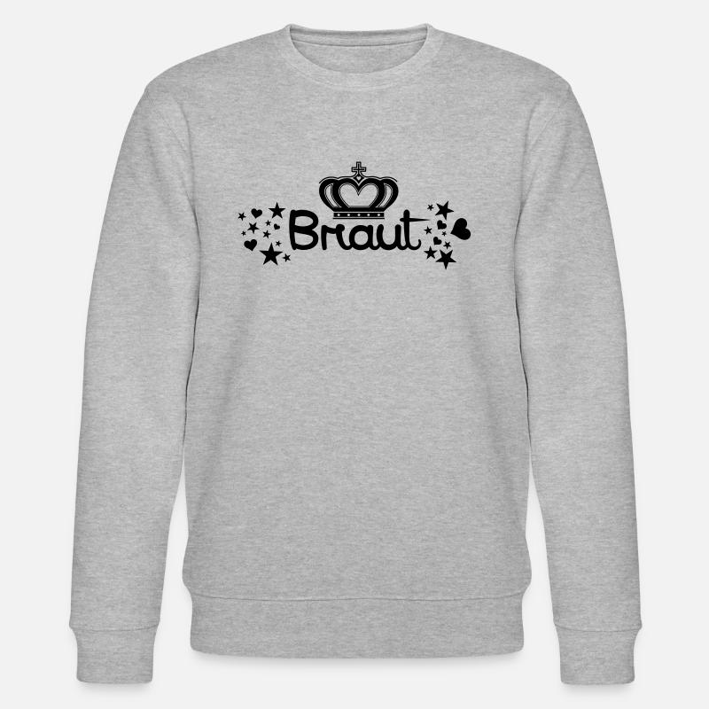 Fête de la couronne - Sweat bio CHANGER Stanley/Stella Unisexe - gris chiné