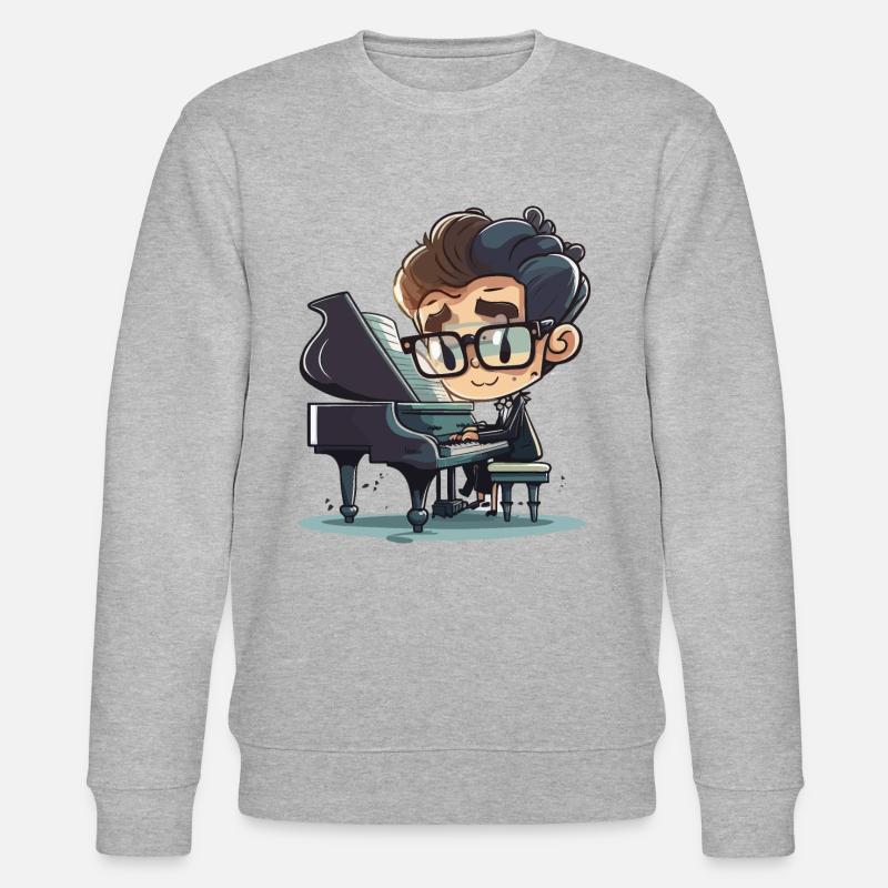 Virtuose classique - Sweat bio CHANGER Stanley/Stella Unisexe - gris chiné