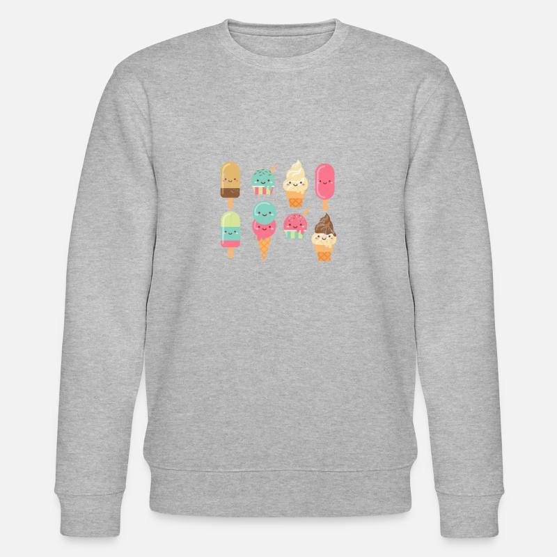 Glace - Sweat bio CHANGER Stanley/Stella Unisexe - gris chiné
