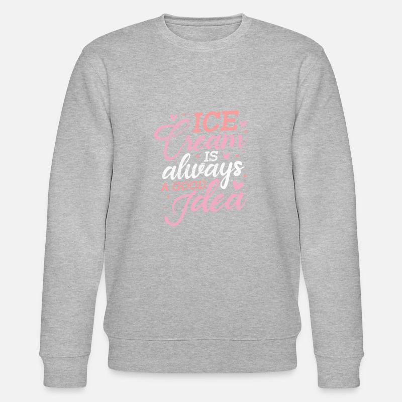 glace - Sweat bio CHANGER Stanley/Stella Unisexe - gris chiné