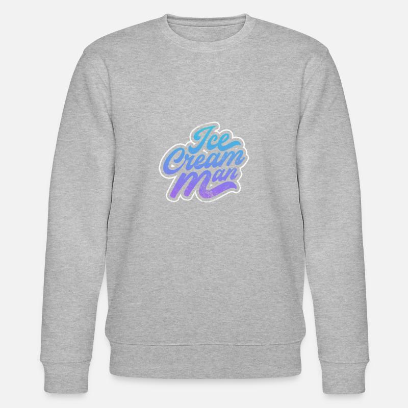 Eiscreme - Stanley/Stella Unisex Bio-Sweatshirt CHANGER  - Grau meliert