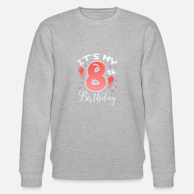 Glace - Sweat bio CHANGER Stanley/Stella Unisexe - gris chiné