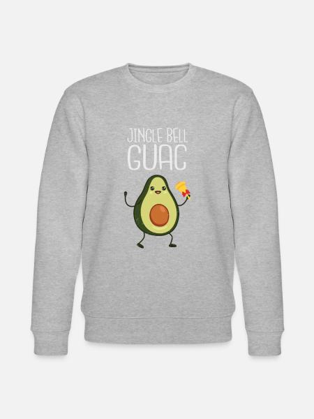 Noël à l’avocat - Sweat bio CHANGER Stanley/Stella Unisexe - gris chiné