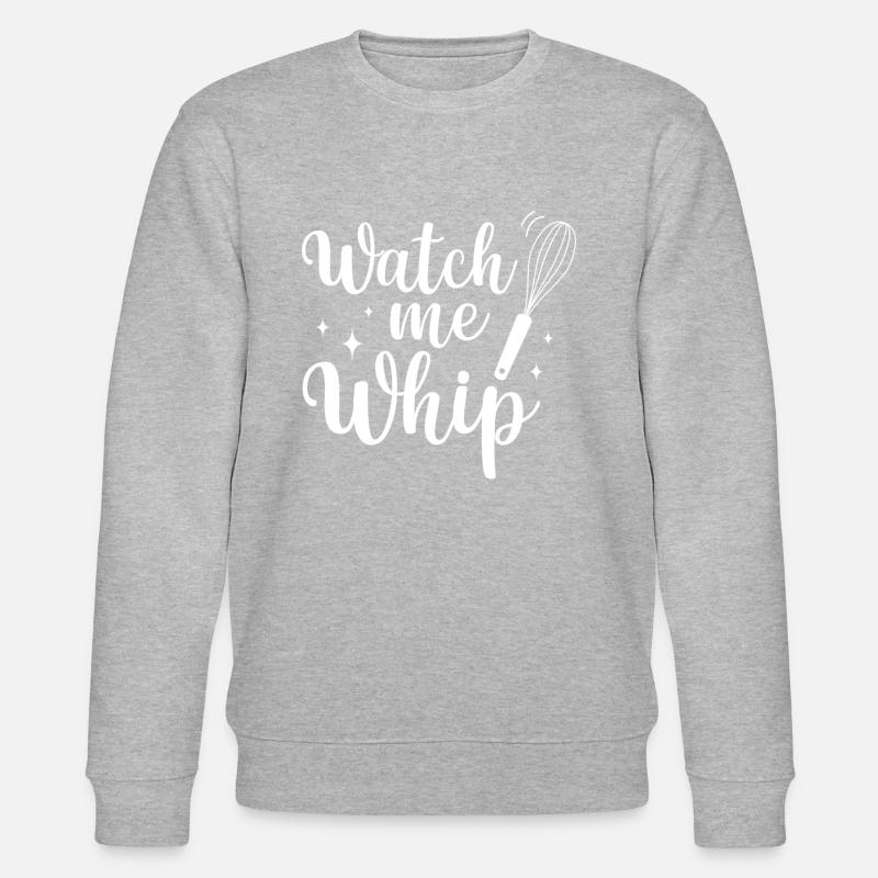 Bäcker Bäckerein Backwaren Backen Geschenk - Stanley/Stella Unisex Bio-Sweatshirt CHANGER - Grau meliert