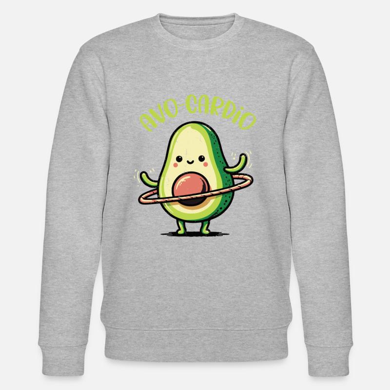 Avocado - Stanley/Stella CHANGER Unisex Organic Sweatshirt - heather grey