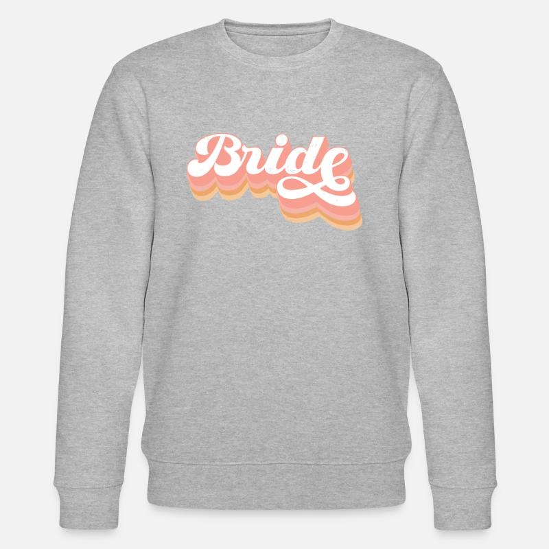 Junggesellin - Stanley/Stella Unisex Bio-Sweatshirt CHANGER  - Grau meliert