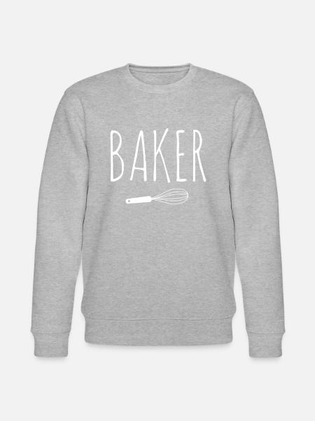 Baker Bakery Bakery Baking Gift - Stanley/Stella CHANGER Unisex Organic Sweatshirt - heather grey