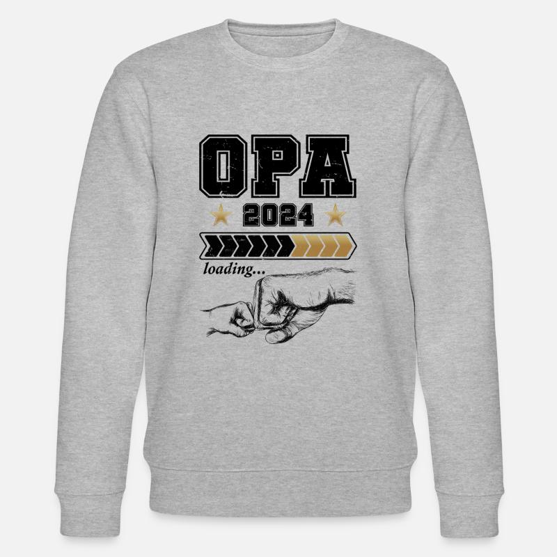 Opa 2024 Loading - Stanley/Stella Unisex Bio-Sweatshirt CHANGER  - Grau meliert