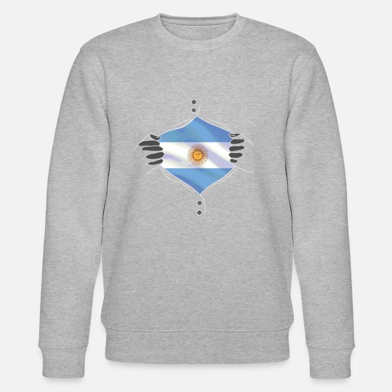 Le drapeau argentin fier - Sweat bio CHANGER Stanley/Stella Unisexe - undefined