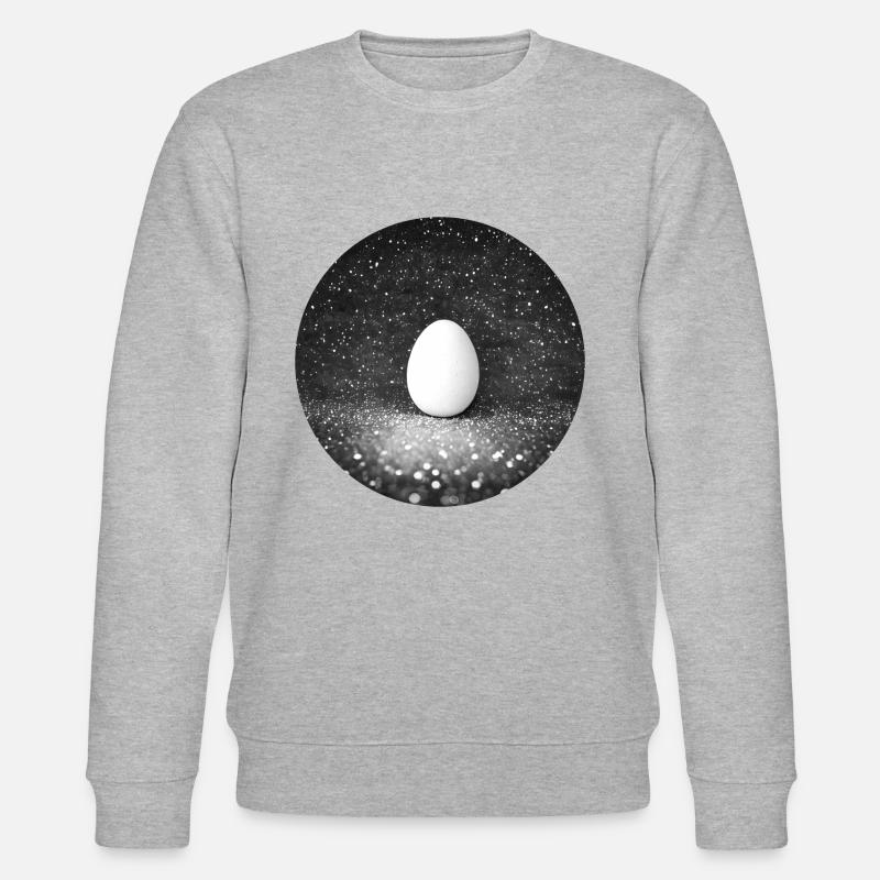 Œuf métaphysique dans l’espace - Sweat bio CHANGER Stanley/Stella Unisexe - gris chiné