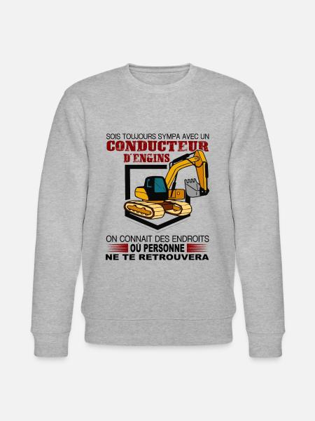 Driver of shirts - Stanley/Stella CHANGER Unisex Organic Sweatshirt - heather grey