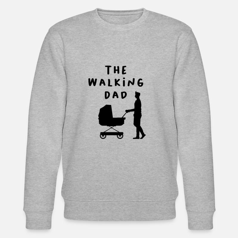 walkind Papa - Stanley/Stella Unisex Bio-Sweatshirt CHANGER - Grau meliert