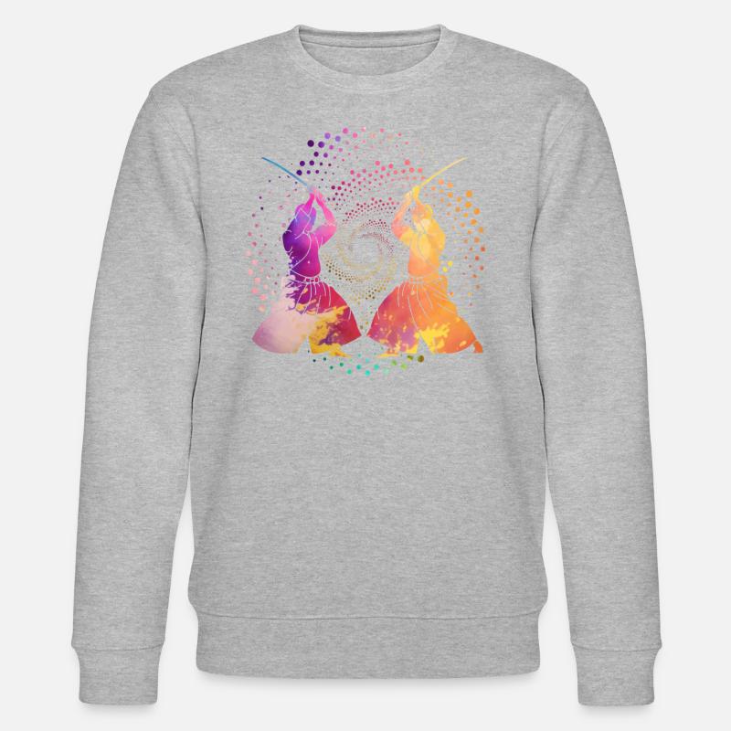 Aikido - Stanley/Stella Unisex Bio-Sweatshirt CHANGER  - Grau meliert