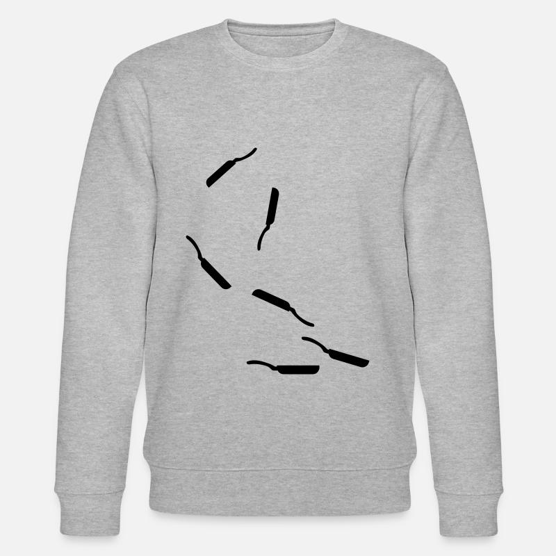 Pfanne Icon - Stanley/Stella Unisex Bio-Sweatshirt CHANGER  - Grau meliert