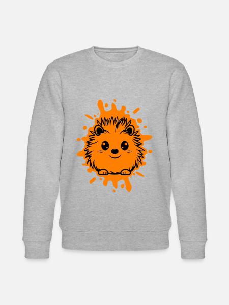 Hérisson, Animal, Bébé - Sweat bio CHANGER Stanley/Stella Unisexe - gris chiné