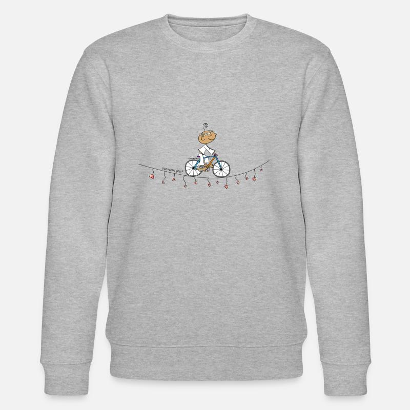 Weg des Herzens - Stanley/Stella Unisex Bio-Sweatshirt CHANGER  - Grau meliert