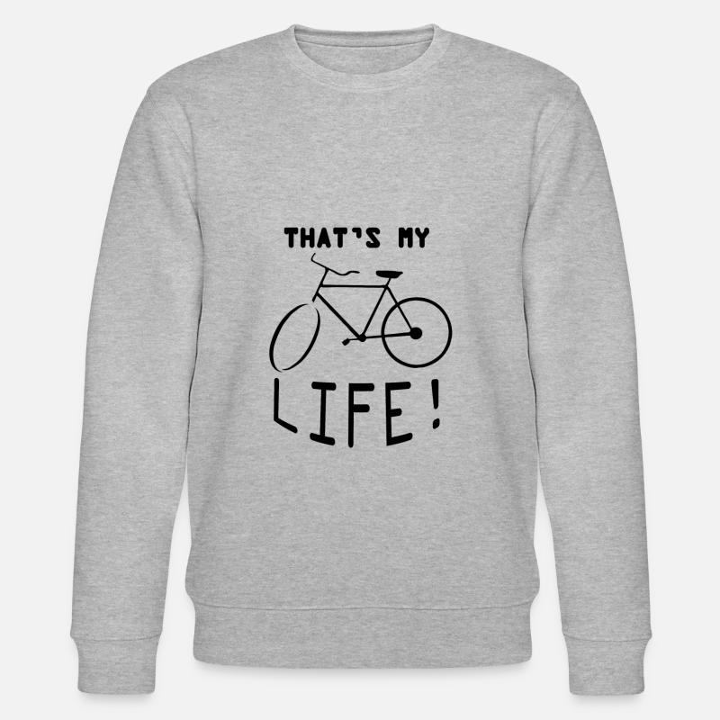 bicycle design FA2 - Sweat bio CHANGER Stanley/Stella Unisexe - gris chiné