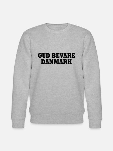 Gud bevare danmark - Stanley/Stella Unisex Bio-Sweatshirt CHANGER - Grau meliert