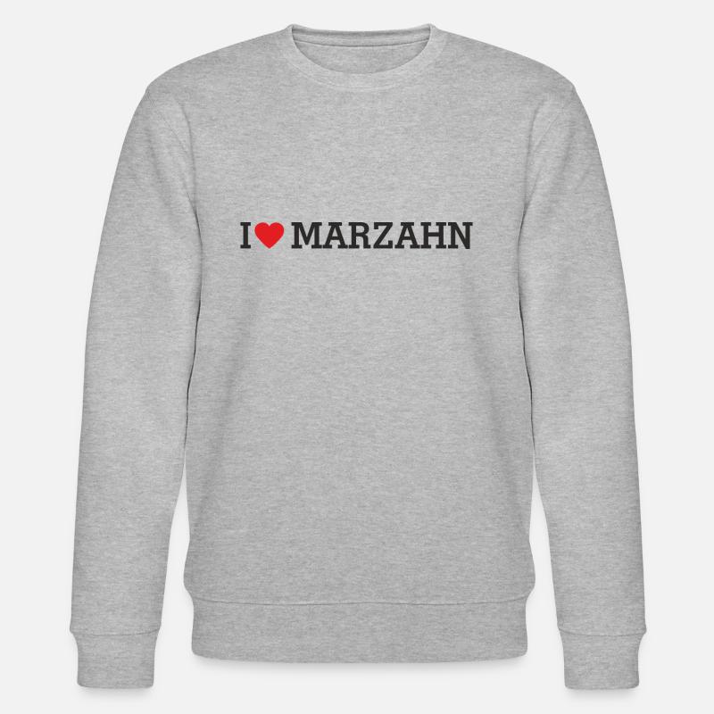 J'aime marzahn - Sweat bio CHANGER Stanley/Stella Unisexe - gris chiné