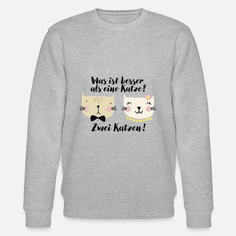 propriétaire de chat - Sweat bio CHANGER Stanley/Stella Unisexe - gris chiné