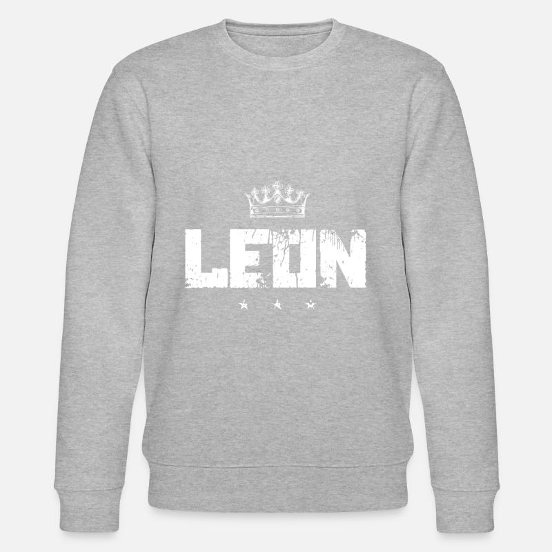 Leon - Stanley/Stella Unisex Bio-Sweatshirt CHANGER  - Grau meliert