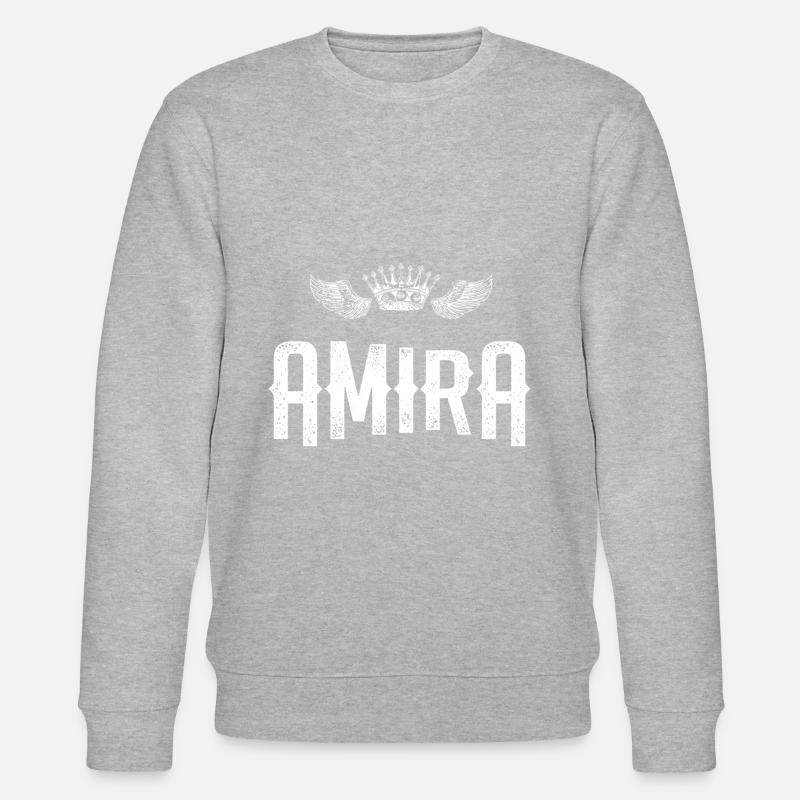 Amira - Stanley/Stella Unisex Bio-Sweatshirt CHANGER  - Grau meliert