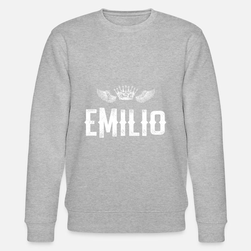 Emilio - Stanley/Stella Unisex Bio-Sweatshirt CHANGER  - Grau meliert