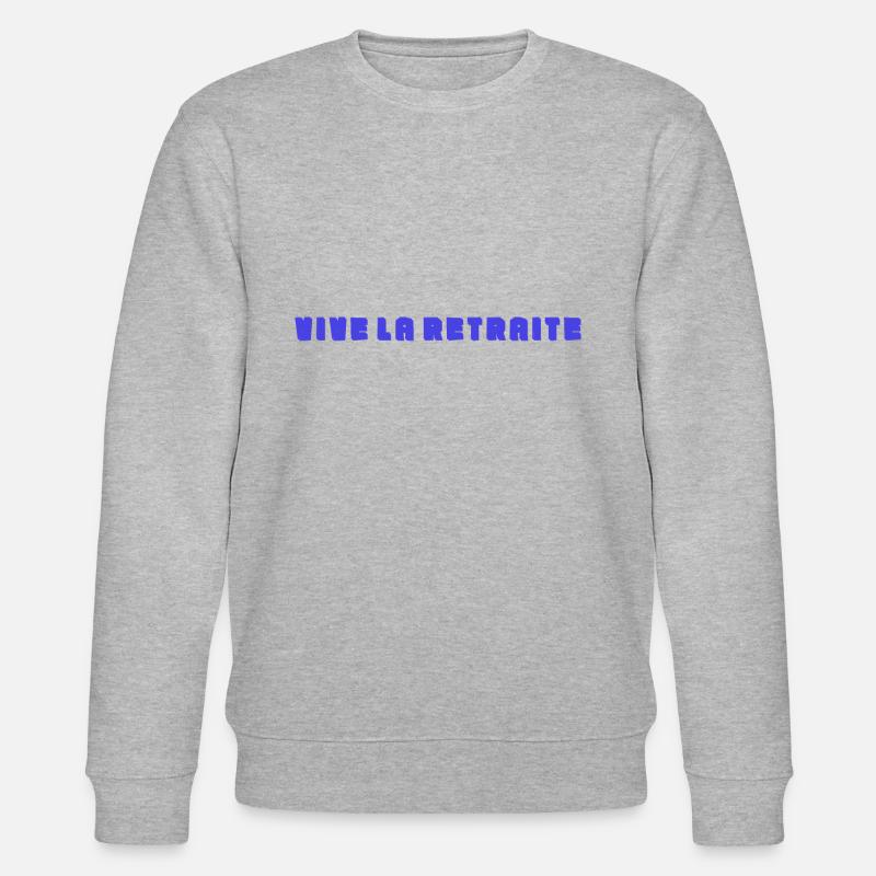 RETRAITE. RETRAITE. RETRAITEE. RETRAITE - Sweat bio CHANGER Stanley/Stella Unisexe - gris chiné