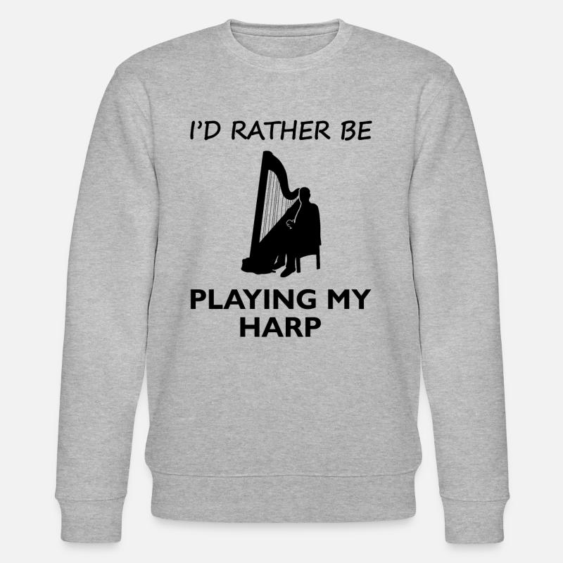 Dear Now Harp String Magic - Sweat bio CHANGER Stanley/Stella Unisexe - gris chiné